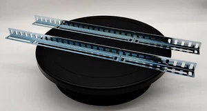 VEX Robotik Stahlkonstruktionsteile geschlitzt Stahlwinkel 30 Löcher 2 Stück - Bild 1 von 4