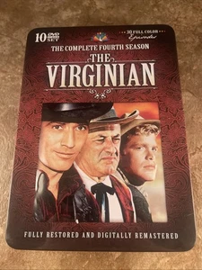 The Virginian: The Complete 4th Season 4 (Collectible Embossed Tin) 10xDVD - EXC - Picture 1 of 6