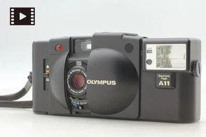 ◆N MINT◆ OLYMPUS XA2 fotocamera pellicola 35 mm nera punta e scatta flash A11 dal GIAPPONE - Foto 1 di 10