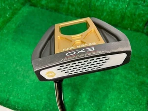Odyssey Exo Seven Mini 34 Inch Gold Putter Stroke Lab Rechtshänder gebraucht - Bild 1 von 6