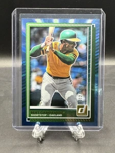 BERT CAMPANERIS 2025 Donruss Carolina Blue Laser #42 #'d 012/249 - Picture 1 of 3