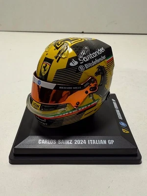 Carlos Sainz 2024 Looksmart Italian GP Helm Ferrari Formel1 F1 1:5 1/5 Modell - Bild 1 von 4