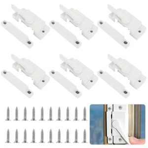 6 Pack Window Sash Locks, Sliding Window Sash Locks with Screws, Window Latch... - Picture 1 of 7