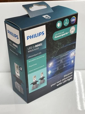 NEW PHILIPS Pack Of 2 Headlight Bulb-UltinonSport LED 9003USLED FREE SHIPPING - Image 1 of 3