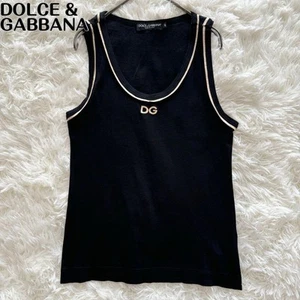 DOLCE & GABBANA Sleeveless Tops 40 Used - Picture 1 of 9