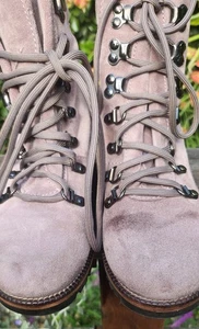 COOP Barney's Ny Taupe Wildleder Stiefeletten EU 37,5 - Bild 1 von 7