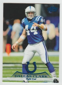DALLAS CLARK Colts 2010 Topps Prime BLUE #91 SP Parallel #49/50 SSP /50 Iowa - Picture 1 of 1