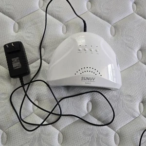Lámpara de uñas LED/UV blanca SUNUV modelo SUN1 2 en 1 - Imagen 1 de 5