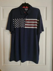 Polo de manga corta Izod Golf Americana para hombre con Swingflex elástico XL extra grande - Imagen 1 de 4