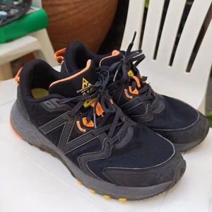 New Balance 410 Black Low Trail V7 Men's Running Trainer Shoes Size 9.5 UK - Picture 1 of 17