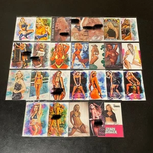 Sable, Torrie Wilson, Trish Stratus & Stacy Keibler 25 Stück WWE Diva Karten Lot - Bild 1 von 3