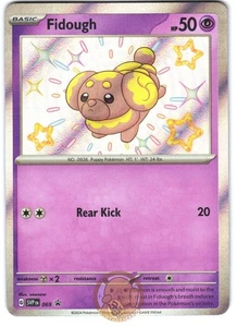 SVP Black Star Promo - Fidough SVP069 Baby Shiny Holo - NM/Mint - Picture 1 of 2