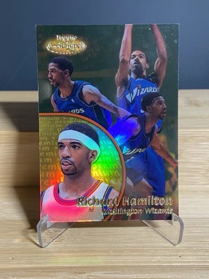 2000 Topps Gold Label lámina de oro Richard Hamilton/1000 pistones raro SSP Foto 1 de 2
