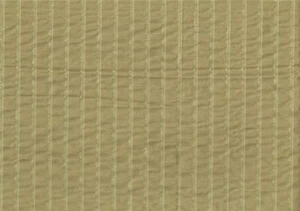 3.75  Yds Robert Allen Cheticamp Sand Dollar Beige Stripe Drapery  Upholstery  - Picture 1 of 2