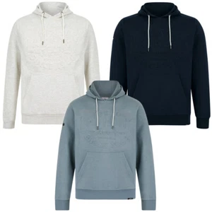 Tokyo Laundry Men's Hoodie Plain Retro Vintage Logo Hooded Top Hoody Sweater - Picture 1 of 10