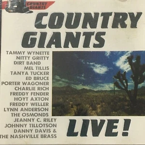 Country Giants Live CD 1990 Tammy Wynette Lynn Anderson Charlie Rich - Picture 1 of 7