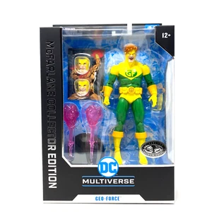 2024 DC Multiverse #24 GEO-FORCE Chase Action Figure McFarlane Platinum Edition - Picture 1 of 2