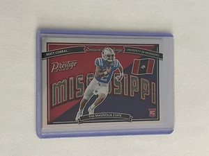 Matt Corral 2022 Panini Prestige Seasons Greetings Ole Miss Card #SG-3 - Picture 1 of 2