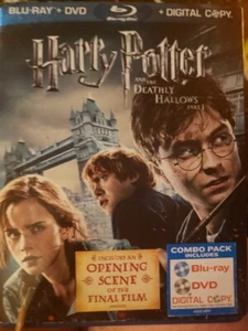Harry Potter & The Deathly Hallows. Part 1. Combo Pack. Blu Ray/ Dvd - Picture 1 of 3