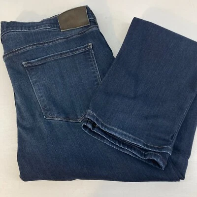 Pantalones de mezclilla Paige para hombre 38 x 34 azul federal moderno ajustados rectos suaves elásticos Foto 1 de 4