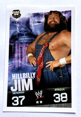 2009 WWE Topps Slam Attax Evolution TCG #157 HILLBILLY JIM Legends Cards - Image 1 of 4