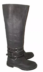 B. Makowsky Kadin Black Leather knee high boots Size. 5 M. - Picture 1 of 6