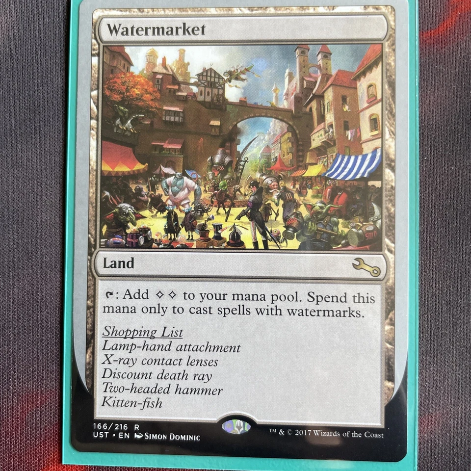MTG Watermarket Unstable 166/216 Regular Rare - Image 1 of 1