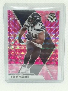 Bobby Wagner 2020 Panini Mosaic Football - #186 PINK REACTIVE - Seattle Seahawks - Picture 1 of 2