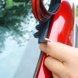 Car Windshield Roof Seal Noise Insulation Rubber Strip Sticker Car Accessories - Picture 1 of 12