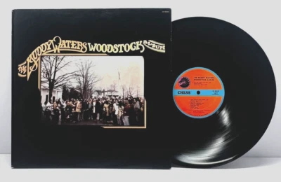 Muddy Waters -THE MUDDY WATERS WOODSTOCK ALBUM- RARE ROBERT LUDWIG PRESS VG+ - Image 1 of 4