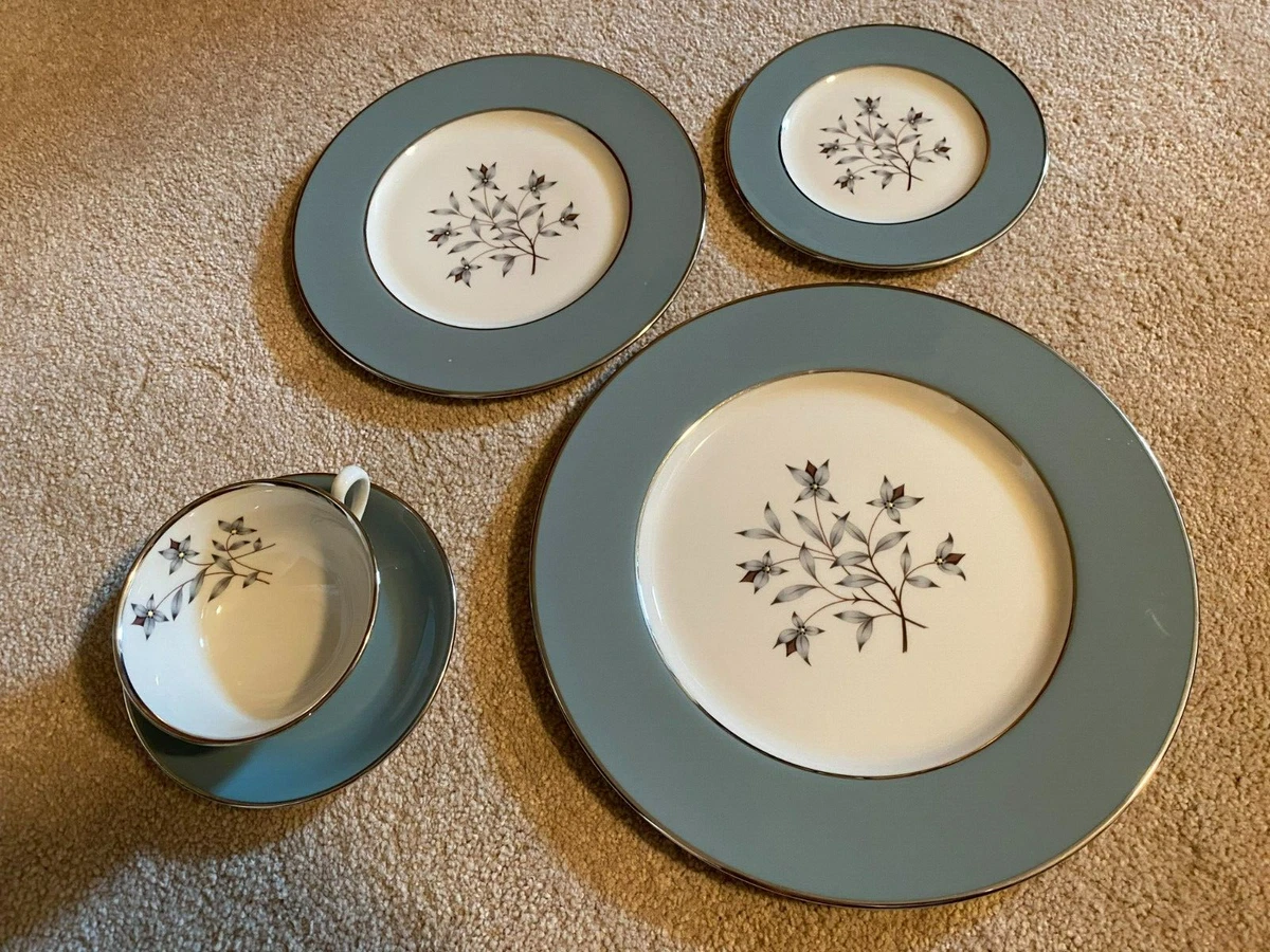Vintage Lenox Fine Bone China Kingsley X-445 Five-Piece Place