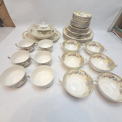 Johnson Brothers England Yale Pareek 45 Piece Dinner Set for 6 Place Settings  - Image 1 of 4