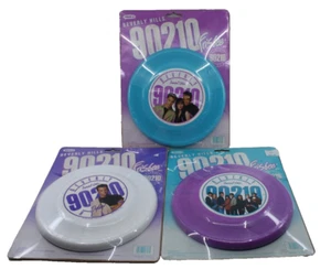 Juego de 3 discos voladores vintage Beverly Hills 90210 Wham-O sellados de fábrica Dylan Brenda - Imagen 1 de 21