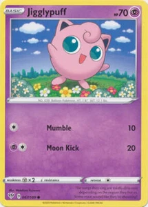 Jigglypuff - 067/189 Pokemon » SWSH Darkness Ablaze Common - Picture 1 of 1