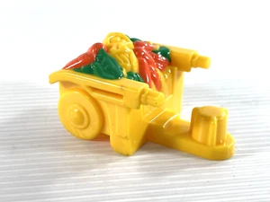 Fisher Price Little People Yellow Vegetable Wheelbarrow Farm Cart - Picture 1 of 12