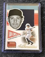 2013 Panini America's Pastime Silhouettes Materials /50 Ian Kinsler #S-IK