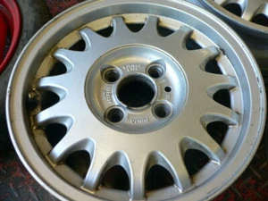 Saab 900 Classic OEM 15 Inch 4 Lug Alloy Single Wheel #1 - Picture 1 of 1