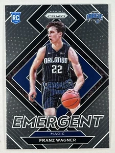 Franz Wagner 2021-22 Panini Prizm - Emergente #23 RC Orlando Magic - Imagen 1 de 2
