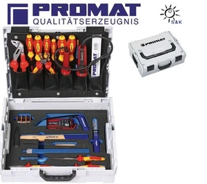 PROMAT Werkzeugsortiment in L-BOXX 26-tlg. hochwertiges VDE Elektriker Werkzeug - Bild 1 von 1