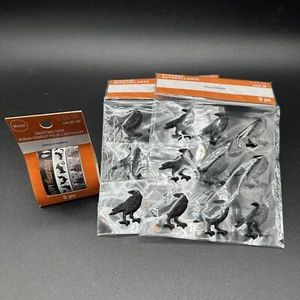 Pegatinas de brillo hinchado de Halloween cinta washi dimensional murciélago cuervo fantasmas artesanías - Imagen 1 de 5