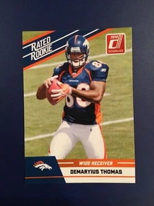 2010 Donruss #27 DEMARYIUS THOMAS RATED ROOKIE RC Denver Broncos Nice Card - Picture 1 of 1