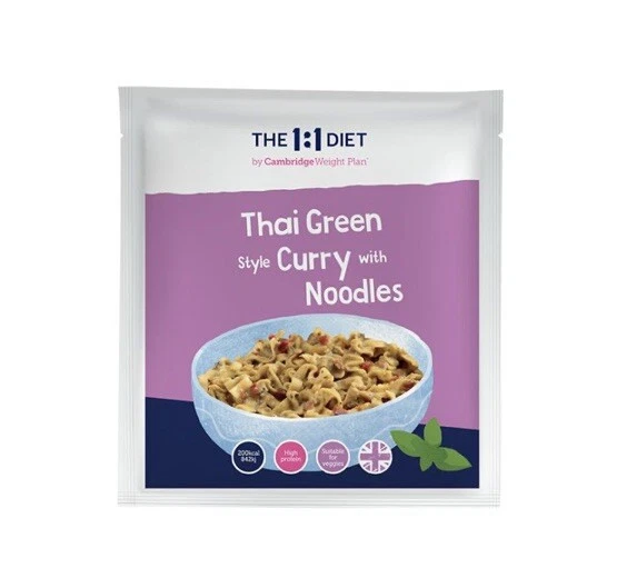 1:1 Diet By CWP Thai Green Curry With Noodles X7 - Image 1 of 1