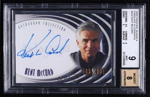 2003 Farscape Season 4 Kent McCord Jack Crichton as #A34 BGS 9 MINT Auto 3c7