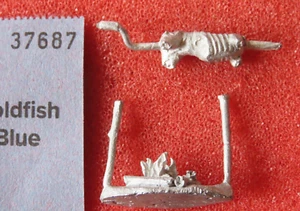 Games Workshop Warhammer MD7 Dwarf Goblobber Meat Spit Scenery Dwarves Metal GW - Picture 1 of 2