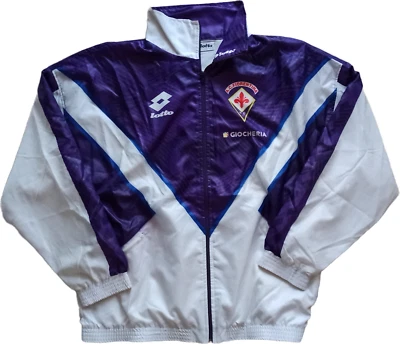 maglia vintage fiorentina Batistuta 1991 1992 Lotto Giocheria Jacket Tracktop - Immagine 1 di 4