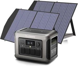 ALLPOWERS Generador Solar R1500, 1152Wh Powerstation con SP027 2x Panel Solar 100W - Imagen 1 de 15