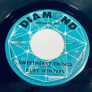 Northern Soul 45 ** RUBY WINTERS - Sweetheart Things / Guess Who - Diamond D-269 - Imagen 1 de 2