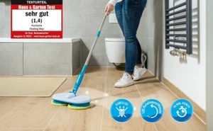 Hurricane Floating Mop – elektrisch. Spin Mopp zum Wischen, Schrubben & Polieren - Bild 1 von 7