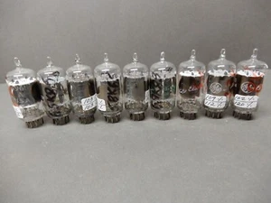 Tubos de vacío GE Clear Top 5963 (9) Amplitrex probados ¡súper fuertes como se muestra! - Imagen 1 de 5