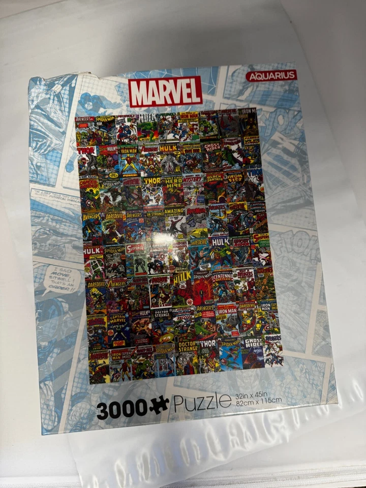 Marvel Comics Covers Superheroes 3000-Piece Jigsaw Puzzle
